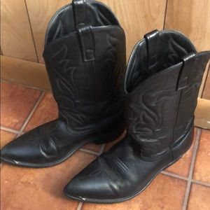 Nashville Cowboy western Boots black 10.5 D 🎸